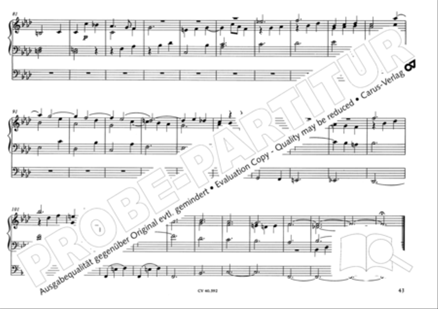 Free Organ Music from the Romantic Period, Vol. II (Freie Orgelmusik der Romantik, Band II) Organ scores gallery preview page 44