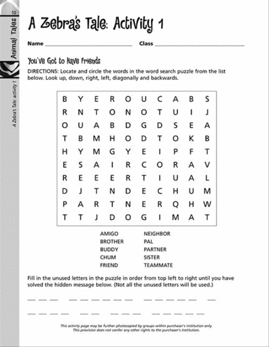 Animal Tales Choir scores gallery preview page 7