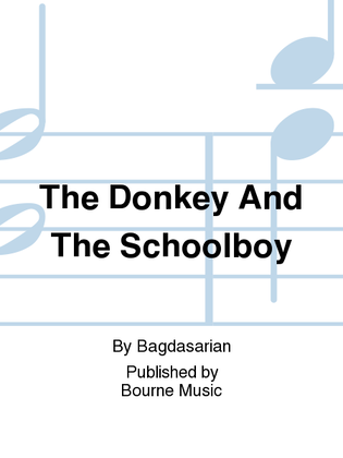 Book cover for The Donkey And The Schoolboy