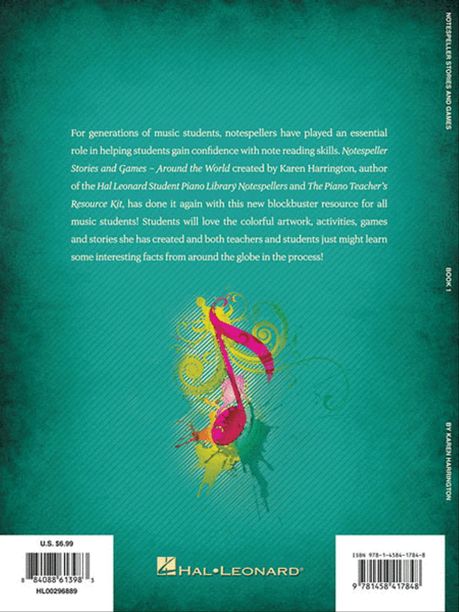 Notespeller Stories & Games – Book 1 Piano Method scores gallery preview page 2