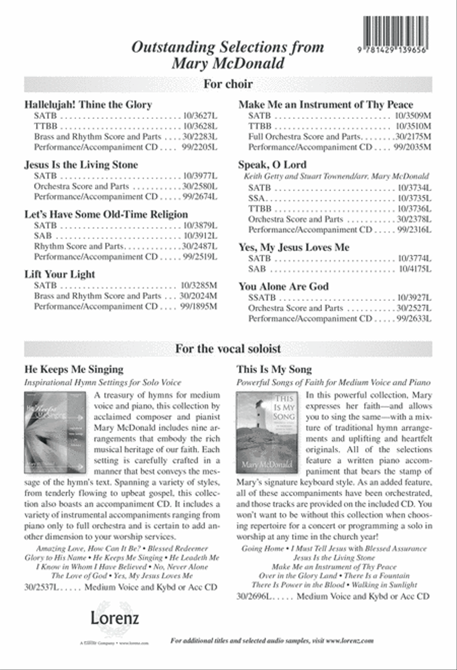 I'd Rather Have Jesus I'd Rather Have Jesus 4-Part scores gallery preview page 13