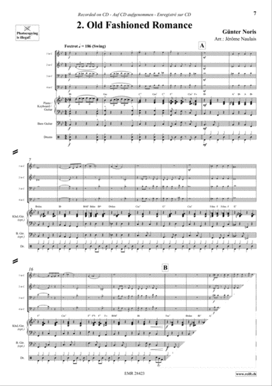 Let's Dance Volume 4 Woodwind Quartet scores gallery preview page 4