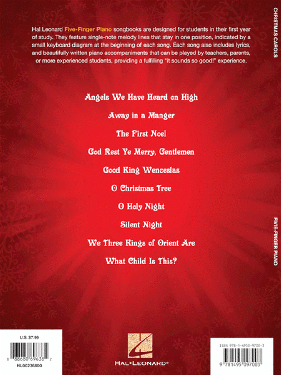 Christmas Carols Christmas Carols Piano scores gallery preview page 6