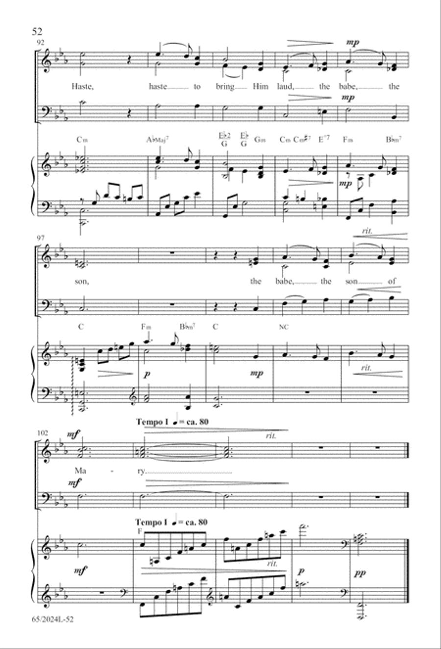 Child of Hope Child of Hope 3-Part scores gallery preview page 53