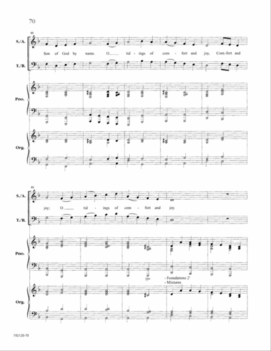 Let the People Sing at Christmas 4-Part scores gallery preview page 74