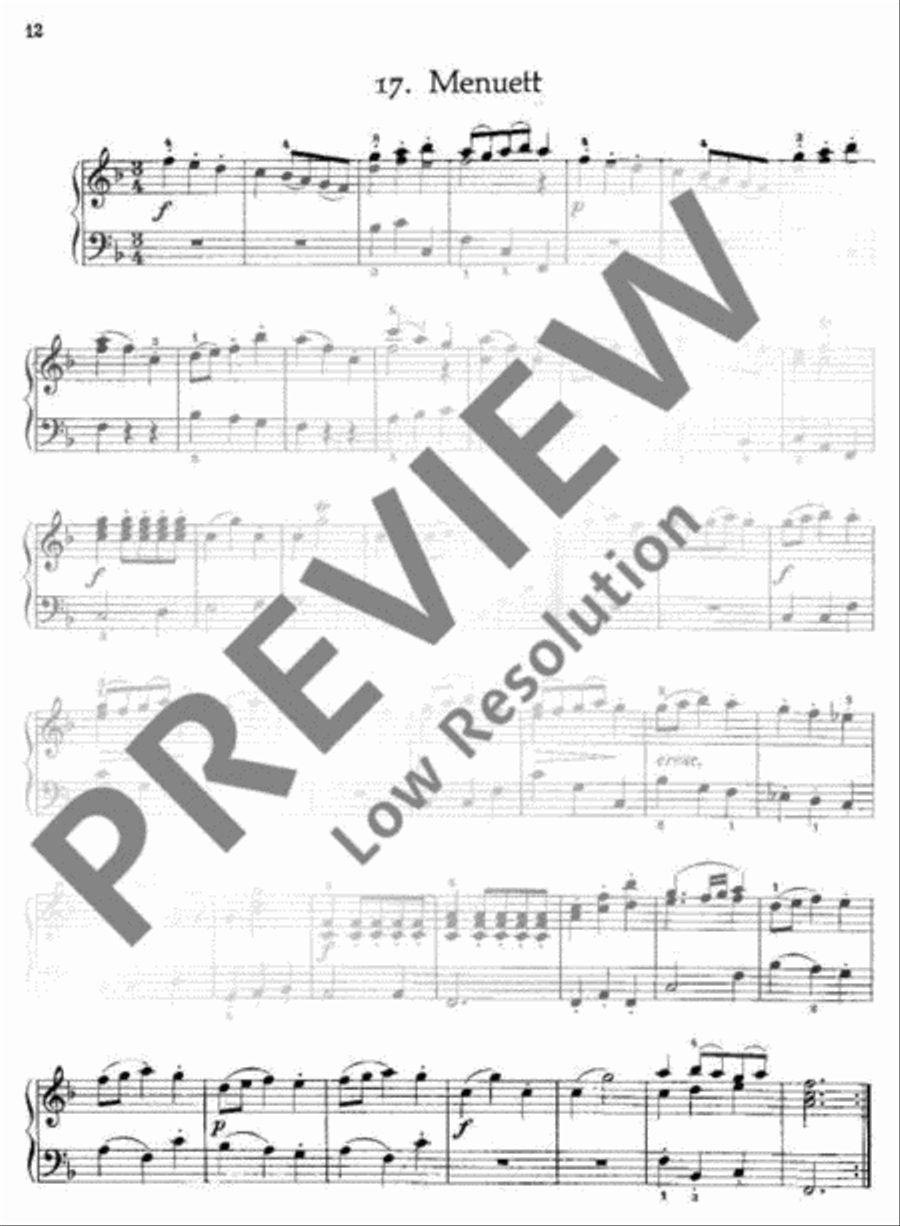 20 little Dances 20 little Dances Piano Solo scores gallery preview page 13