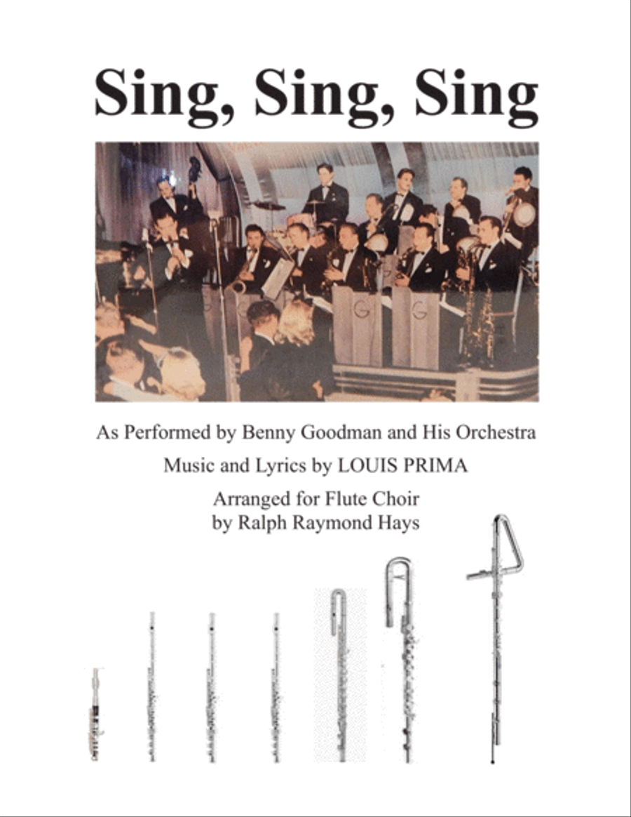 Book cover for Sing, Sing, Sing