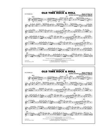 Old Time Rock & Roll - Bb Tenor Sax