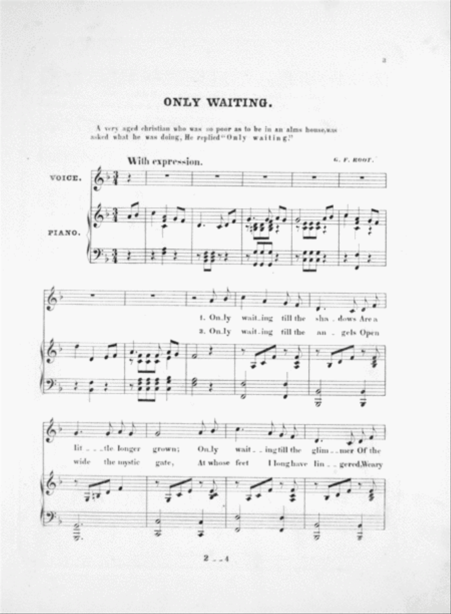 Only Waiting Voice scores gallery preview page 2