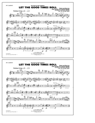 Let the Good Times Roll (arr. Michael Brown) - Bb Clarinet