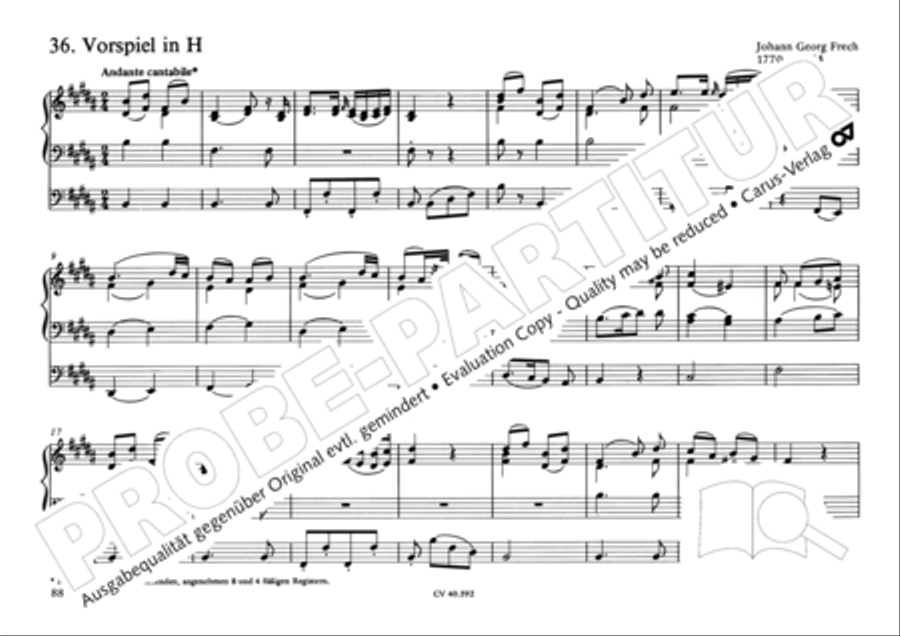 Free Organ Music from the Romantic Period, Vol. II (Freie Orgelmusik der Romantik, Band II) Organ scores gallery preview page 89