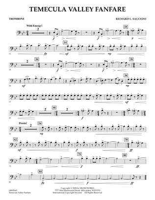 Temecula Valley Fanfare - Trombone