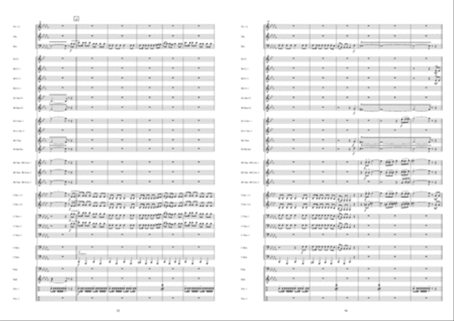 Edith Piaf ! Concert Band scores gallery preview page 8