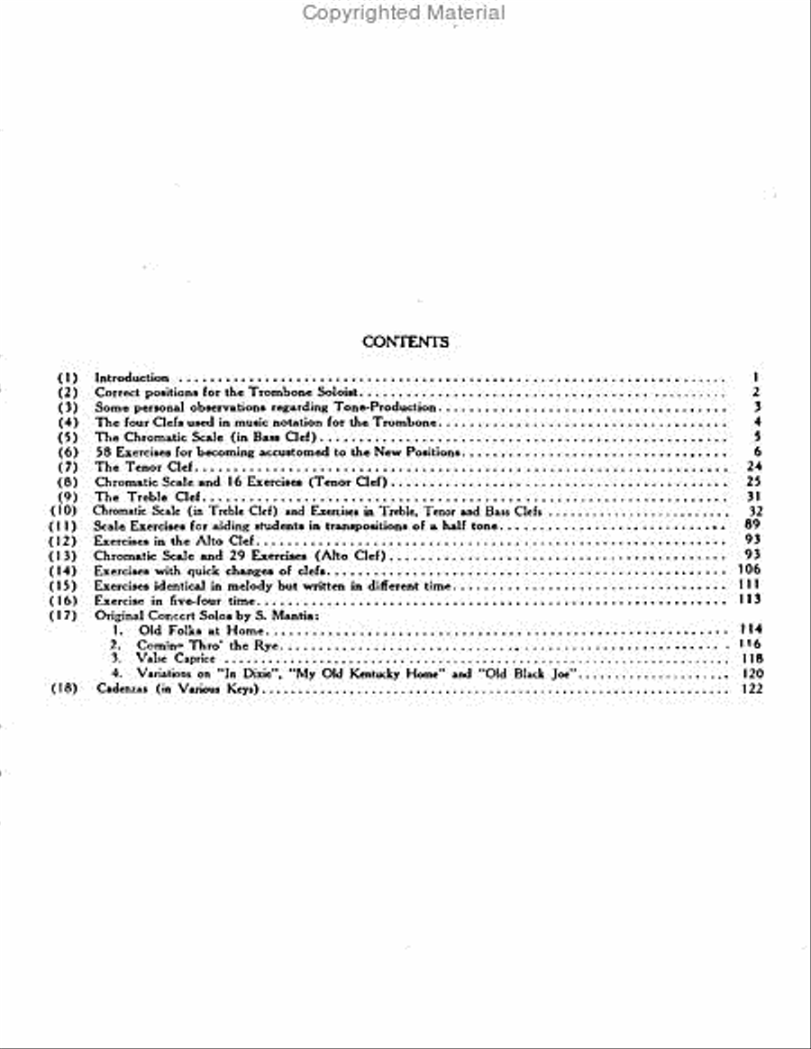 The Trombone Virtuoso an Advanced Method Trombone scores gallery preview page 5