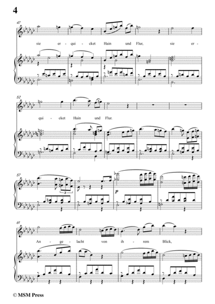 Schubert-Was belebt die schöne Welt,in G flat Major,for Voice&Piano image number null
