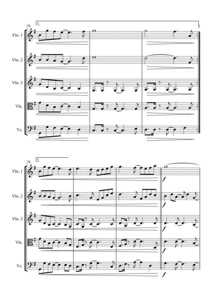 Tribute - for String Quartet image number null