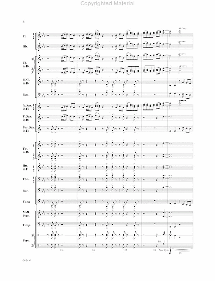 Impact Impact Concert Band scores gallery preview page 7