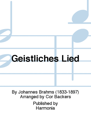 Book cover for Geistliches Lied