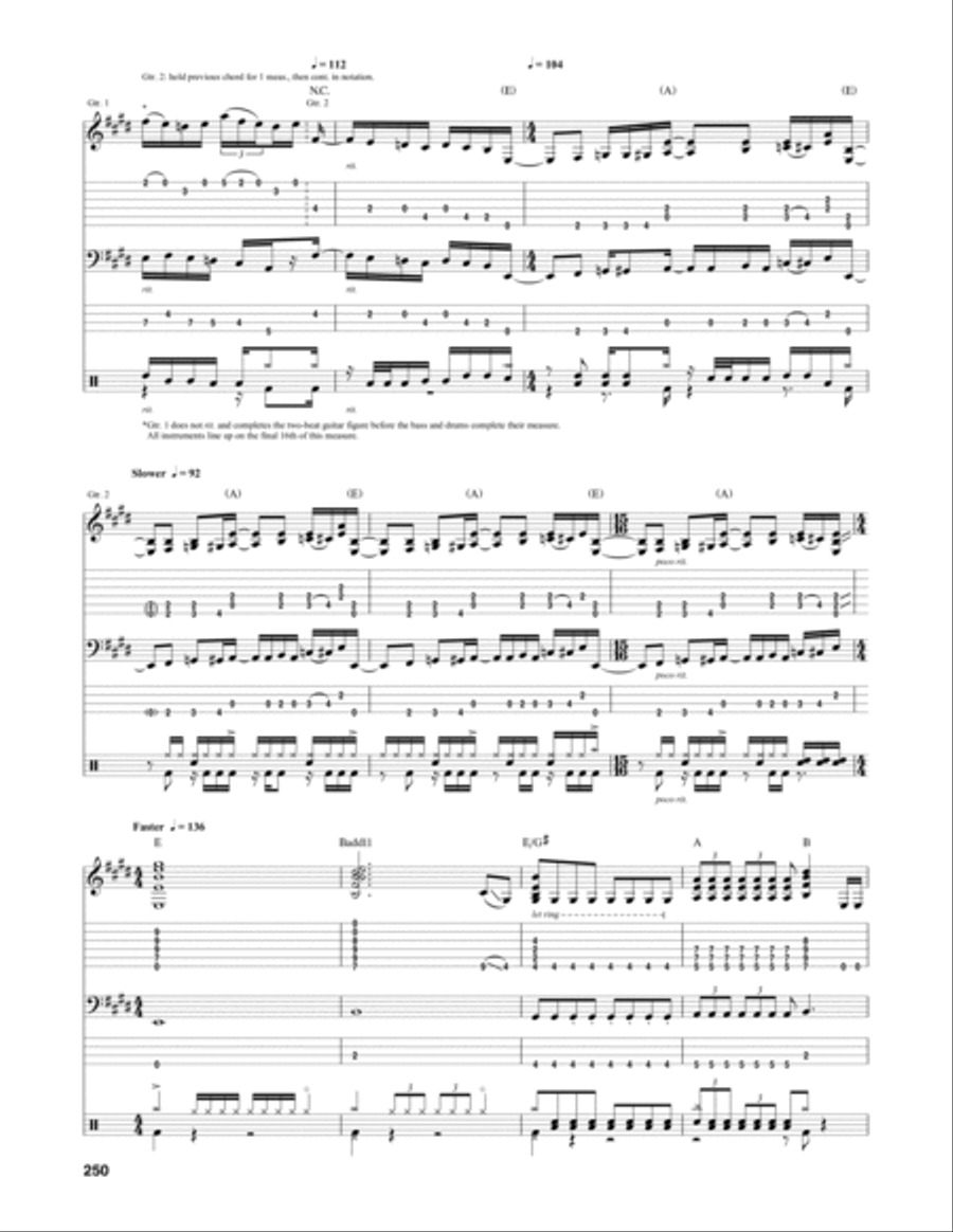The Spirit Of Radio The Spirit Of Radio Bass Voice scores gallery preview page 2