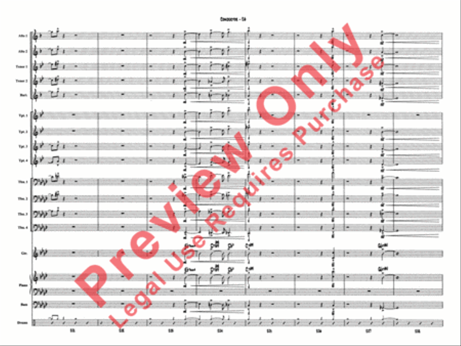 Caravan Jazz Ensemble scores gallery preview page 28