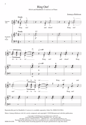 Ring Out! (Downloadable Choral Score)