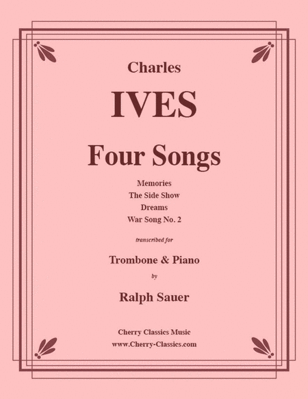 Four Songs for Trombone & Piano