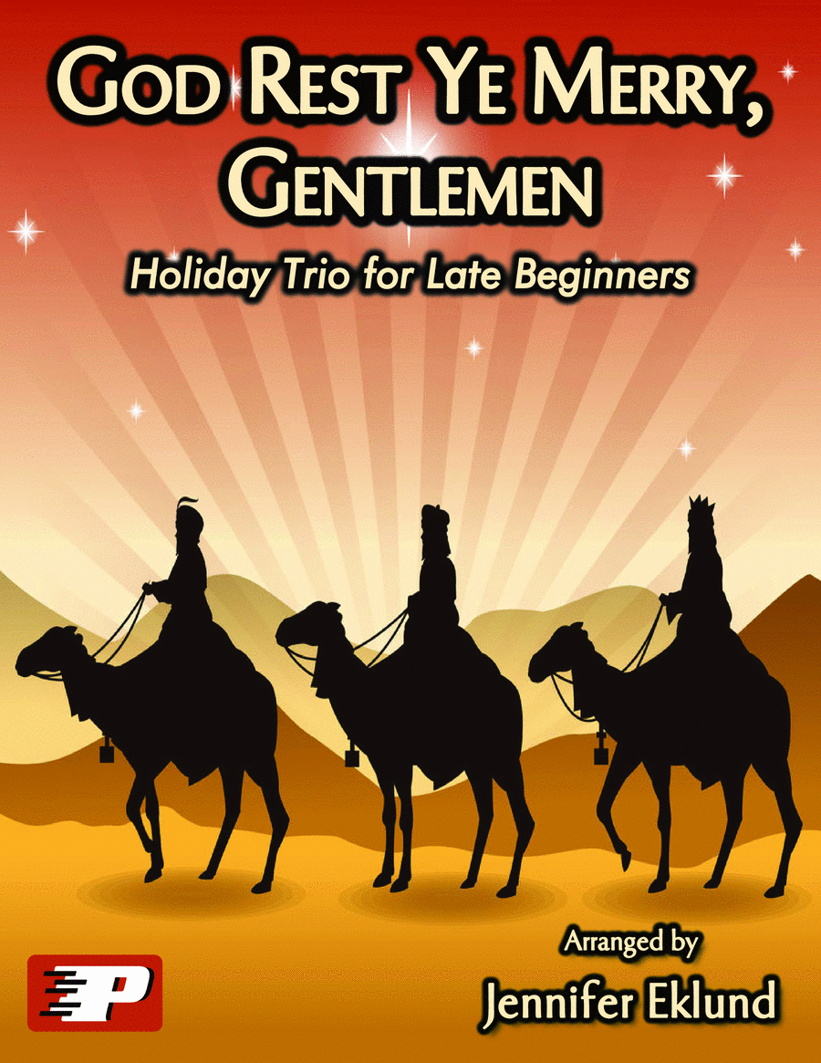 God Rest Ye Merry, Gentlemen Trio (Easy Piano Trio) Easy Piano scores gallery preview page 1