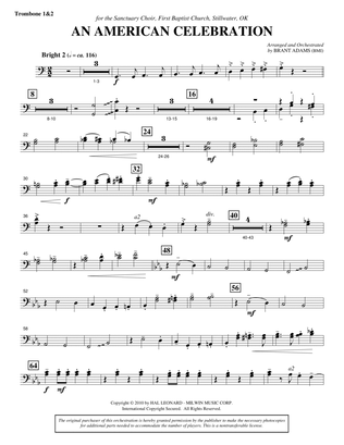 An American Celebration - Trombone 1 & 2