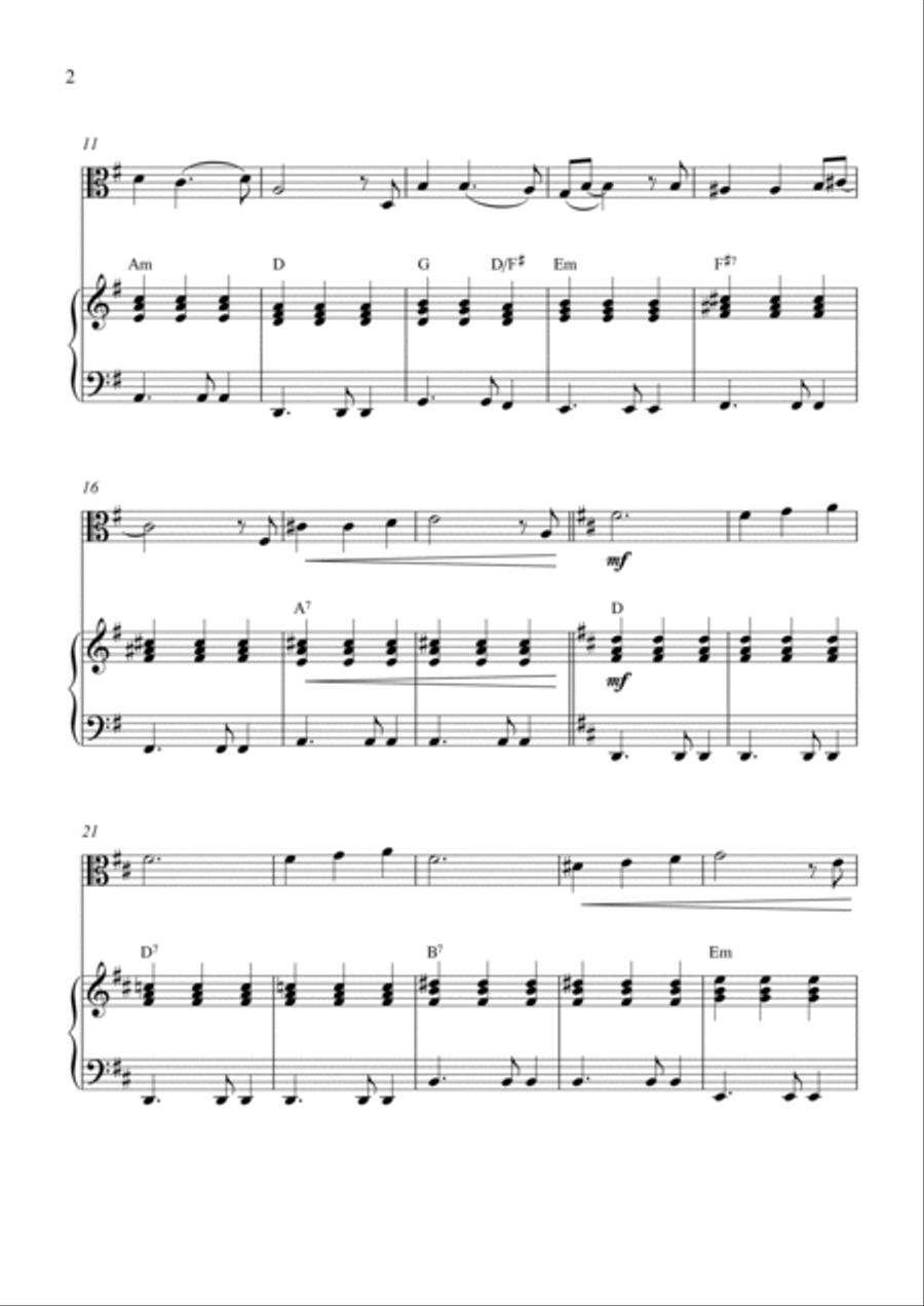 You Light Up My Life You Light Up My Life Viola scores gallery preview page 2