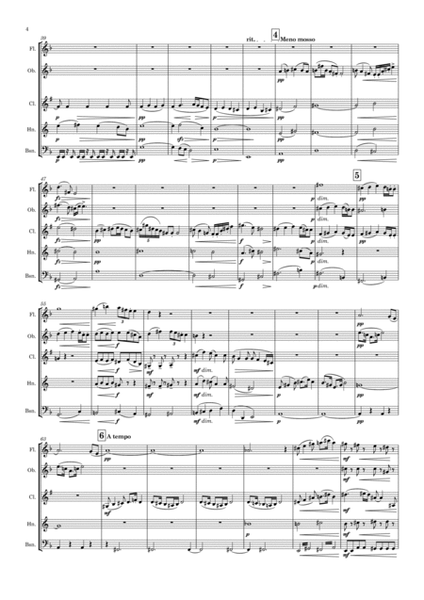 Dvorak: String Quartet No.12 in F Op.96 "American" Mvt.I Allegro - wind quintet image number null