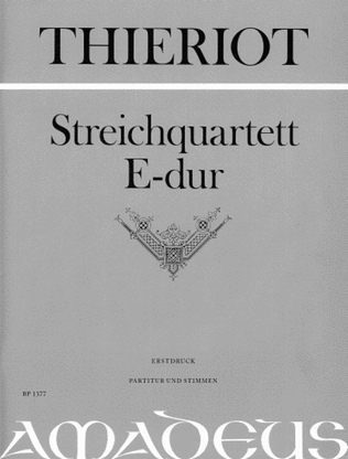 String Quartet E major