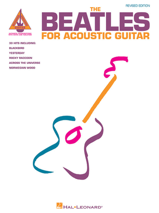 Book cover for The Beatles for Acoustic Guitar – Revised Edition