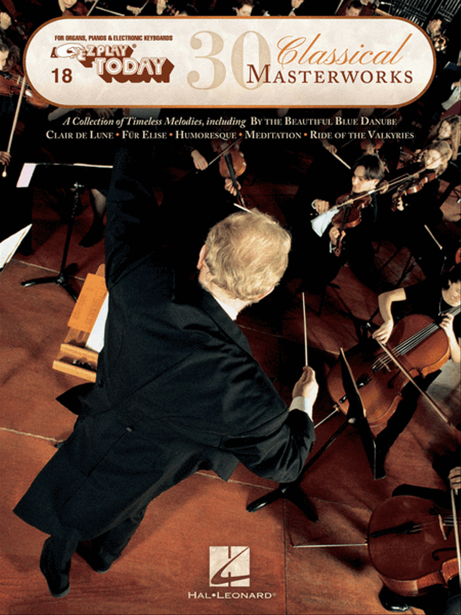 30 Classical Masterworks Electronic Keyboard scores gallery preview page 1