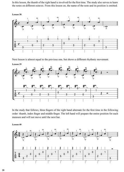 Julio Sagreras First Lessons for Guitar-Tab, Music & Video