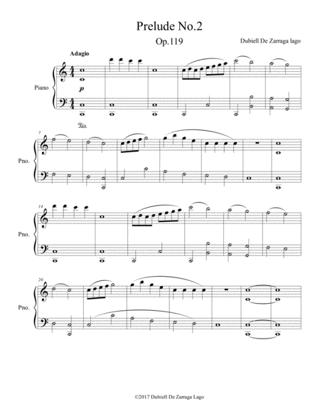 Prelude No.2 Op.119
