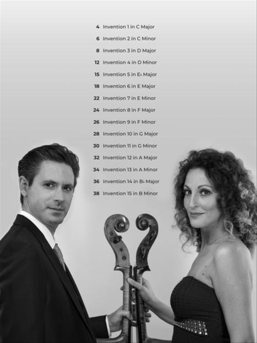 Two-Part Inventions by J.S. Bach for Cello Duet String Duet scores gallery preview page 3