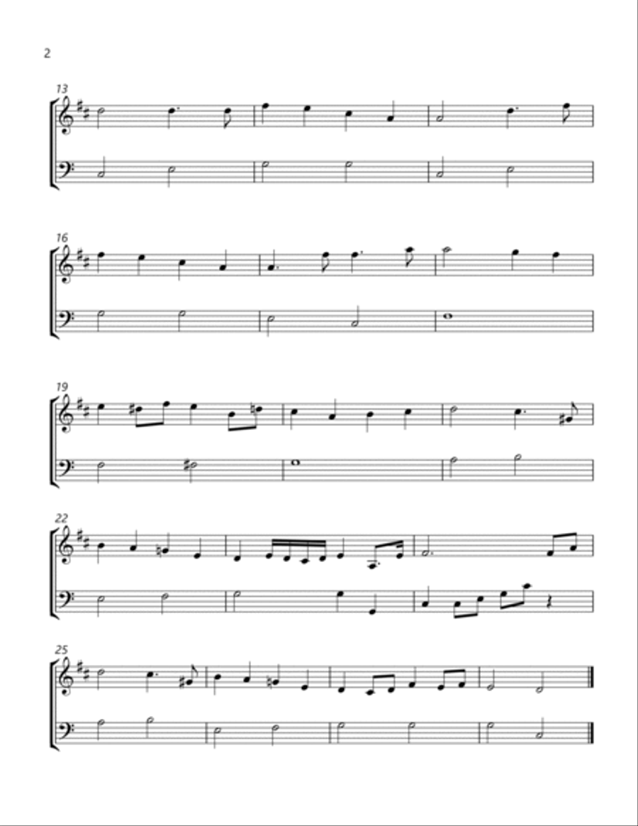 wedding march mendelssohn Trumpet and bassoon sheet music Chamber Music scores gallery preview page 2