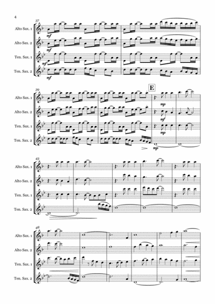 Phantoms - Saxophone quartet (AATT) image number null