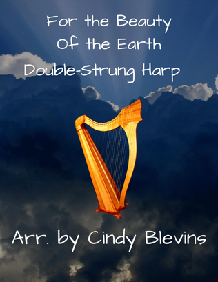 Book cover for For the Beauty Of the Earth, for Double-Strung Harp