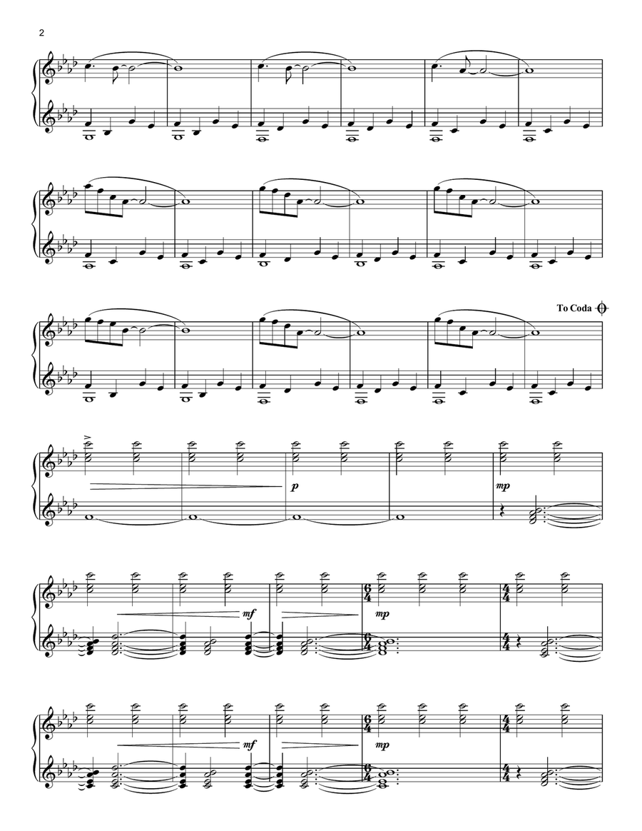 Ninnog Ninnog Piano Solo scores gallery preview page 2