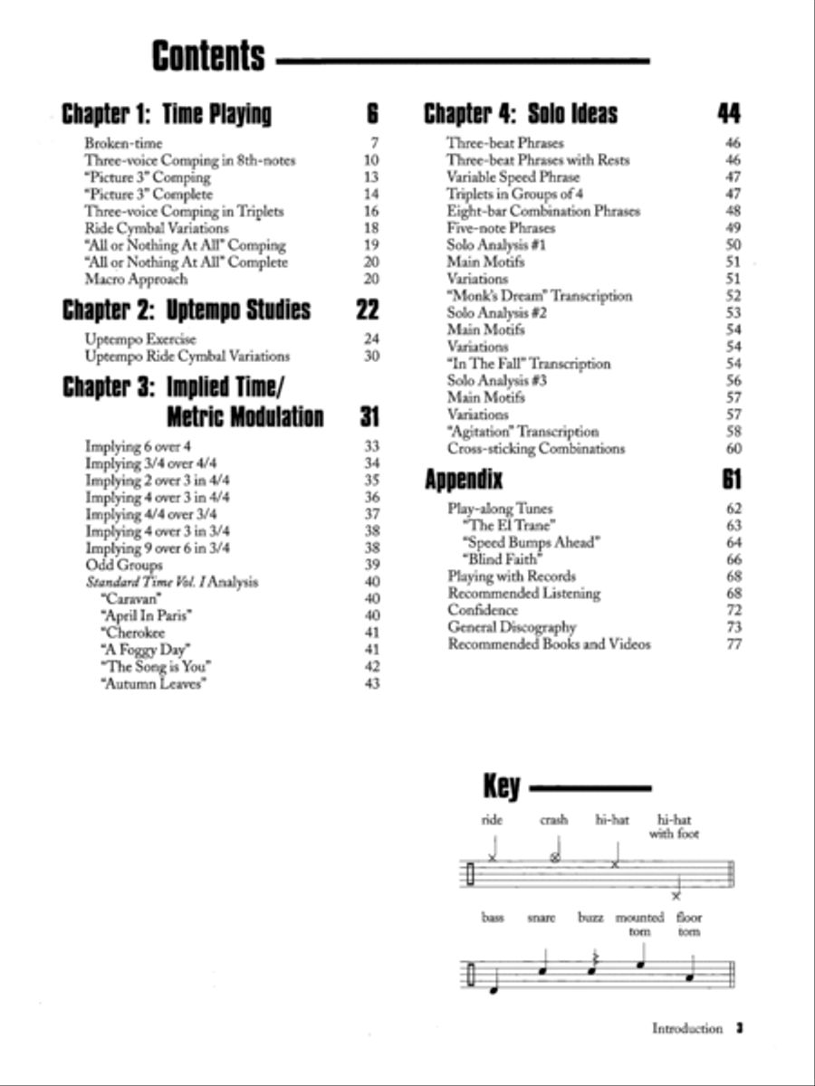 Beyond Bop Drumming Drum Set scores gallery preview page 2