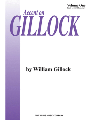 Book cover for Accent on Gillock Volume 1