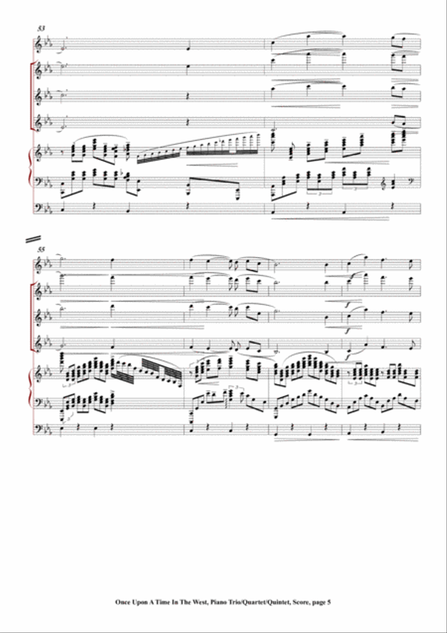 Once Upon A Time In The West Voice scores gallery preview page 5