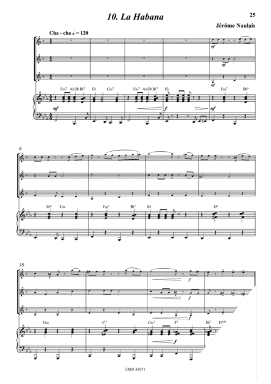 A Musical Journey Euphonium Trio scores gallery preview page 13