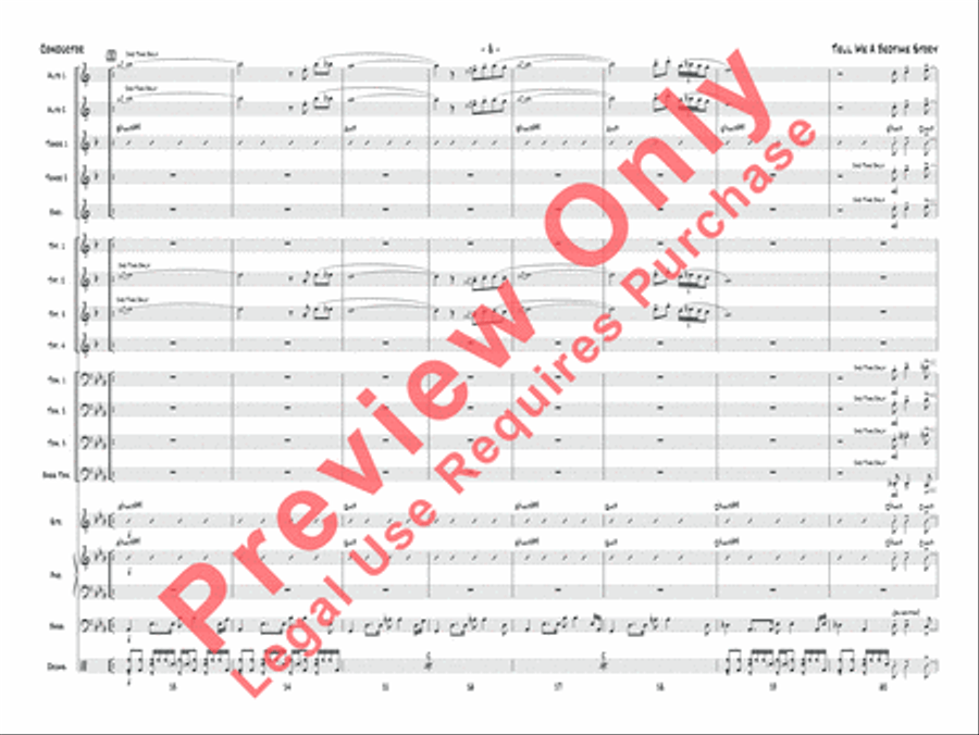 Tell Me a Bedtime Story Tell Me a Bedtime Story Jazz Ensemble scores gallery preview page 9