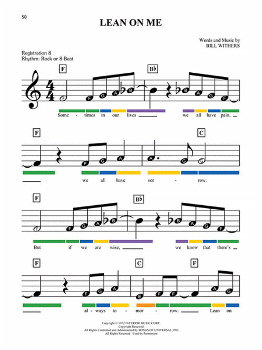 More Kid's Songfest Electronic Keyboard scores gallery preview page 5