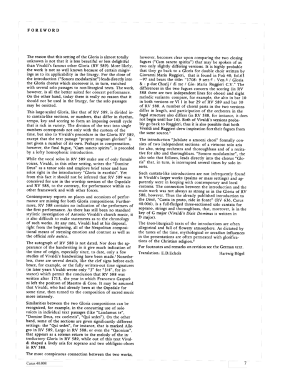 Introduzione e Gloria 4-Part scores gallery preview page 8