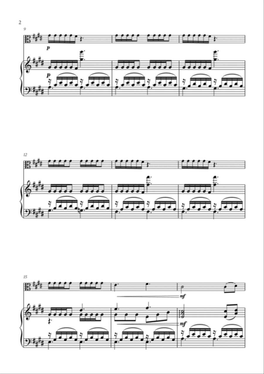 Golden Hour Golden Hour Viola scores gallery preview page 2