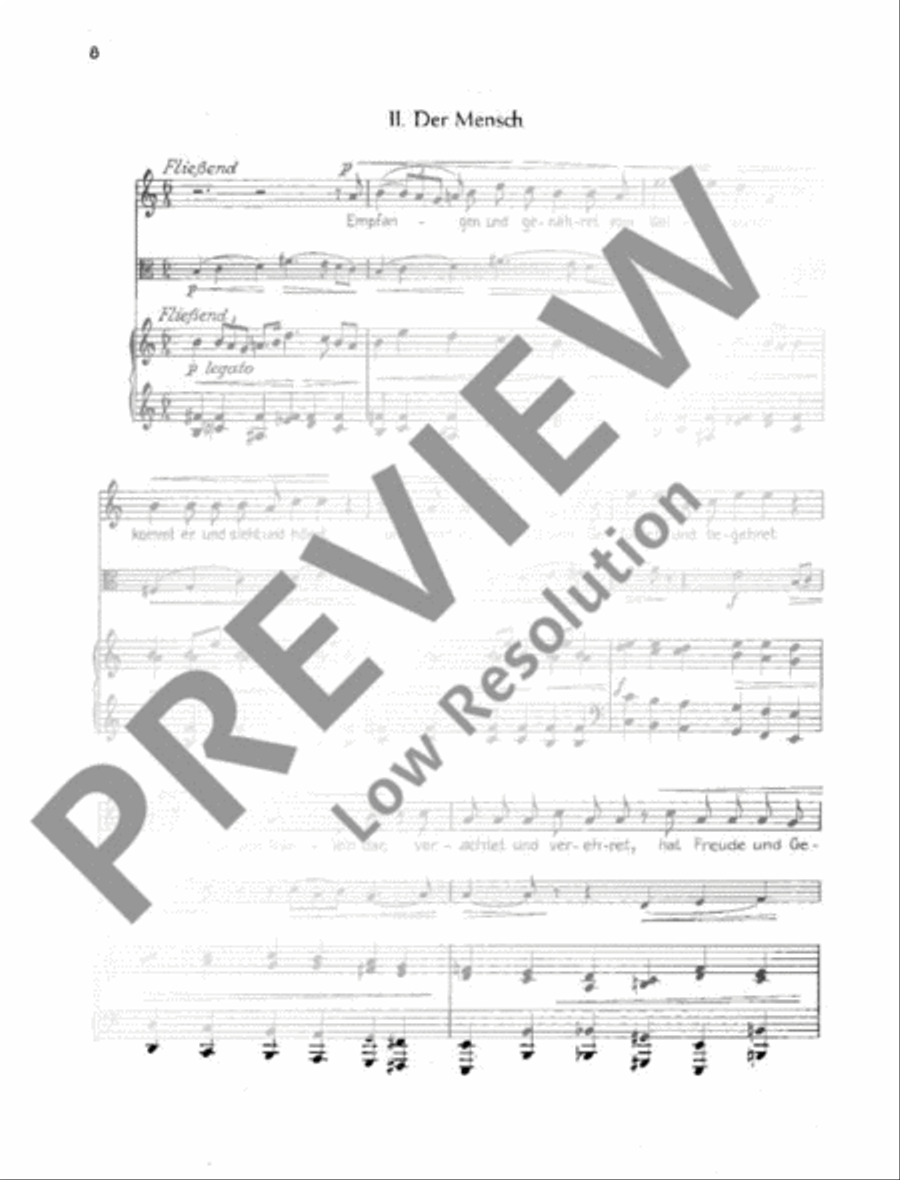 Solo-Cantata Organ scores gallery preview page 9