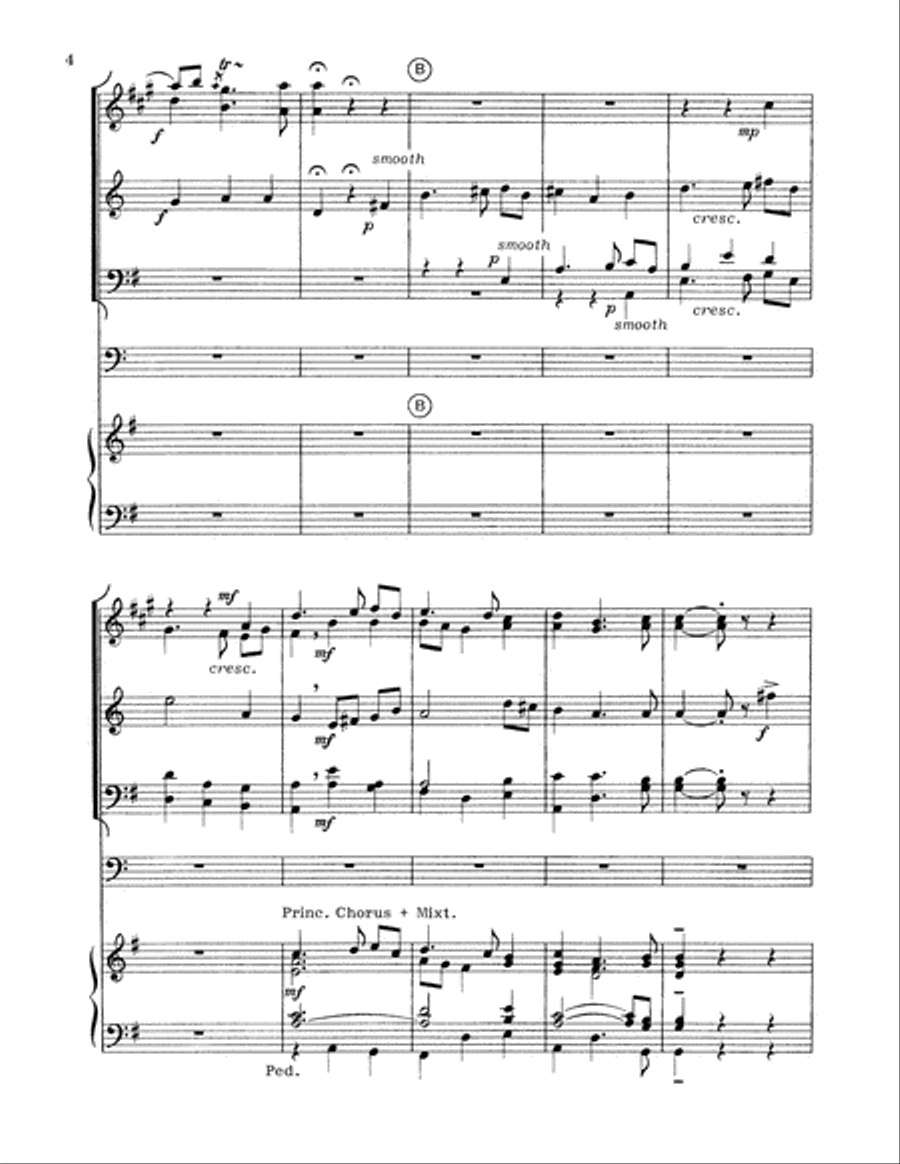 Variset on 'Kremser' Brass Ensemble scores gallery preview page 4